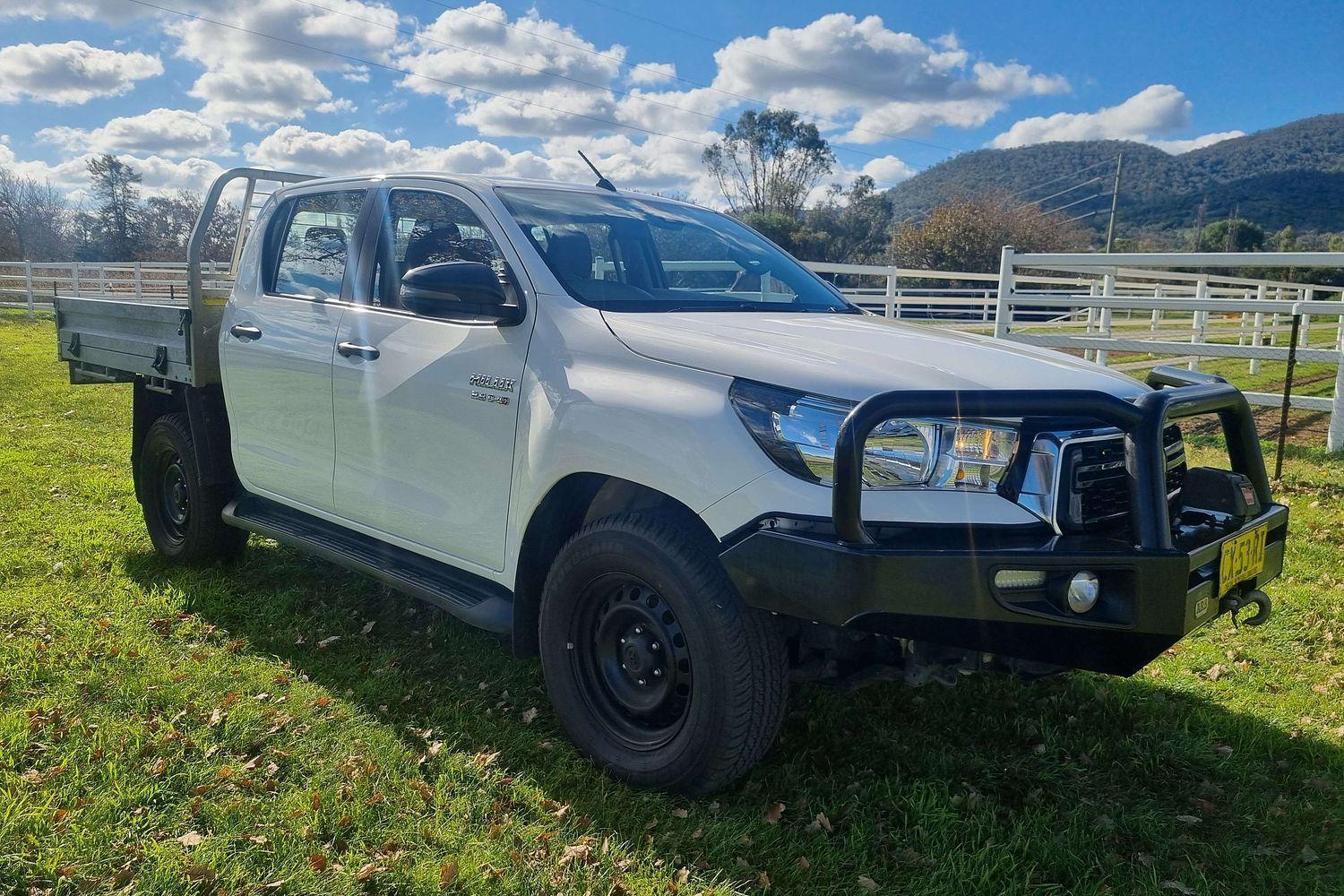 2020 Toyota Hilux SR in White