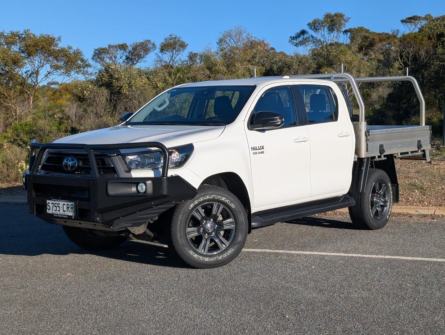 2023 Toyota Hilux SR in White