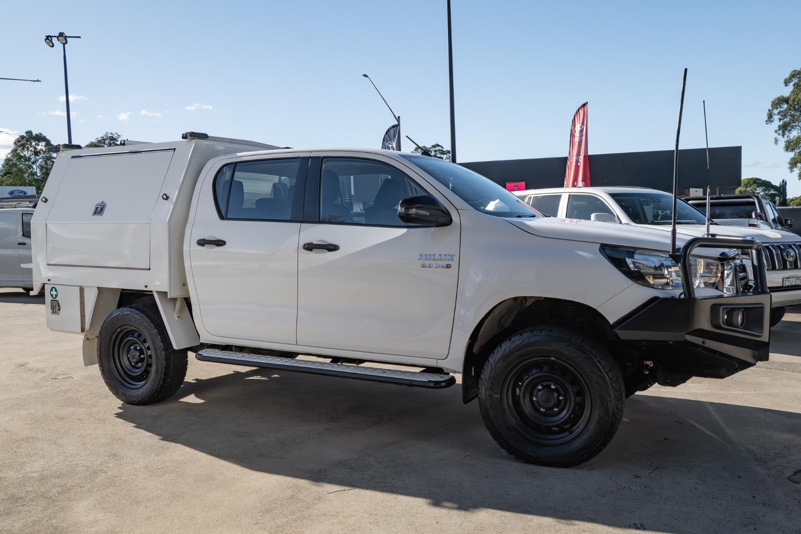 2019 Toyota Hilux SR in White