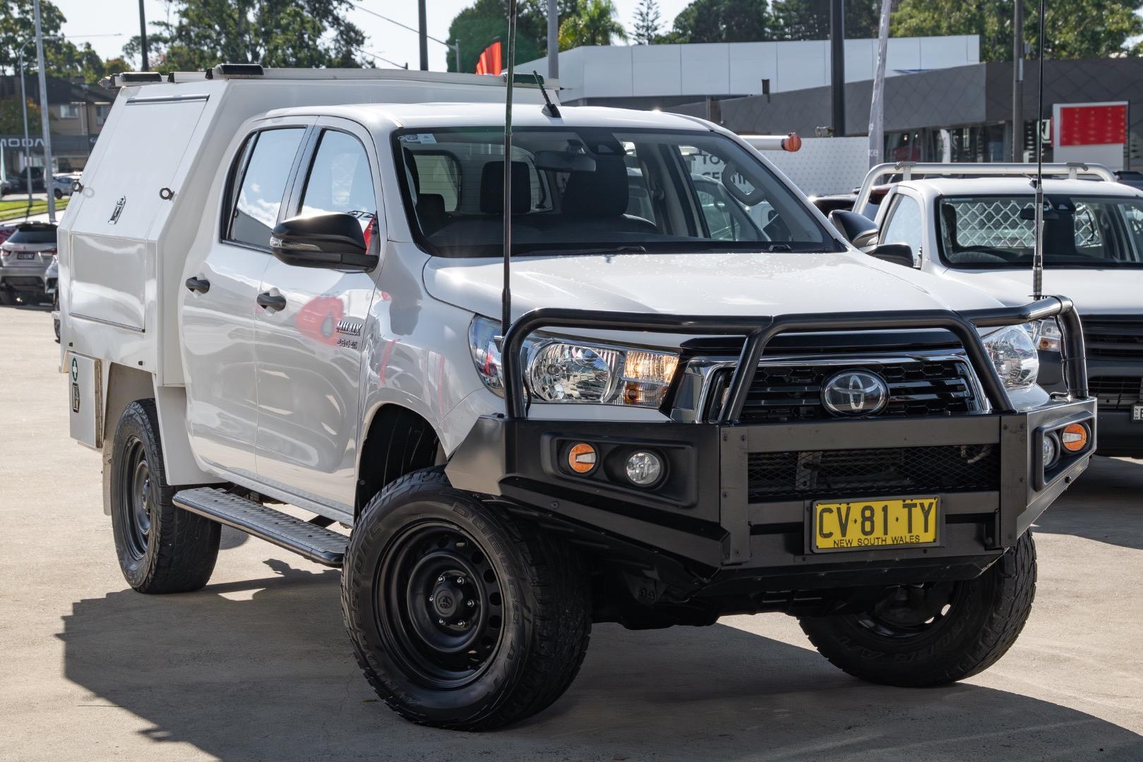 2019 Toyota Hilux SR in White