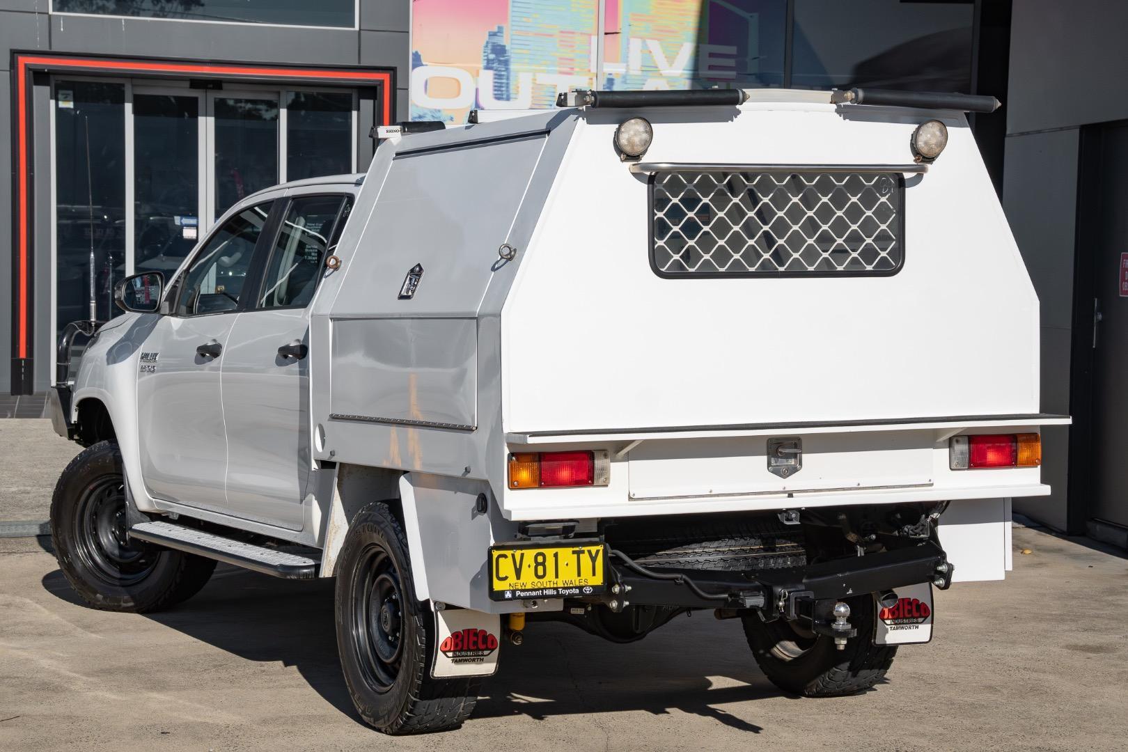 2019 Toyota Hilux SR in White