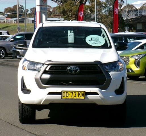 2021 Toyota Hilux SR in White