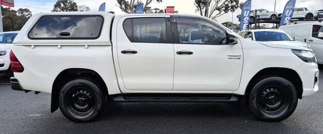 2019 Toyota Hilux SR in White