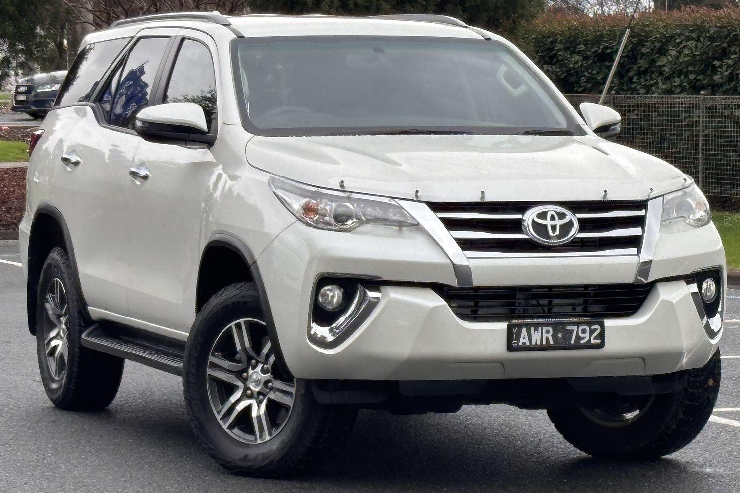 2018 Toyota Fortuner GXL in White
