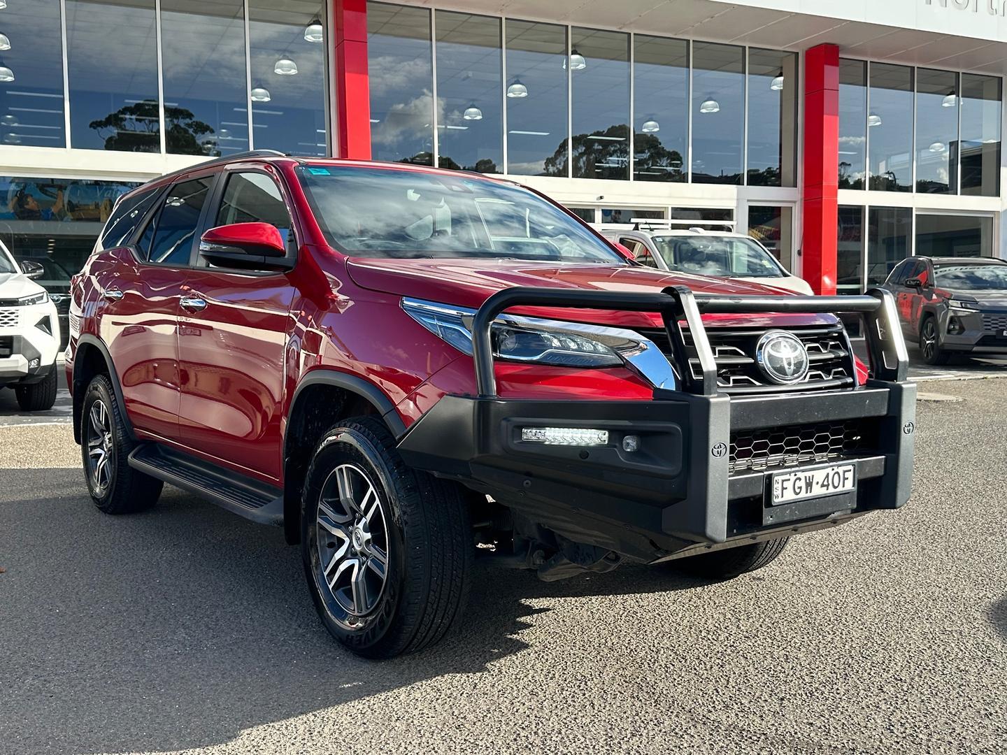 2024 Toyota Fortuner GXL in Red