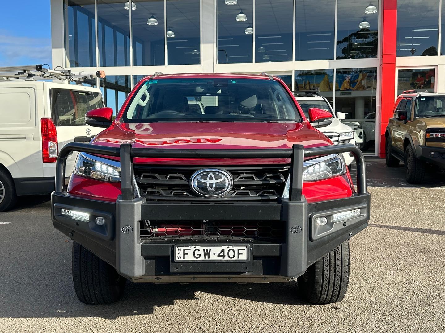 2024 Toyota Fortuner GXL in Red