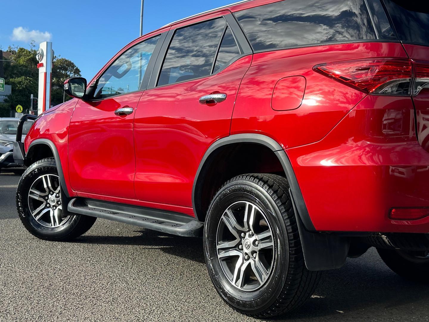 2024 Toyota Fortuner GXL in Red