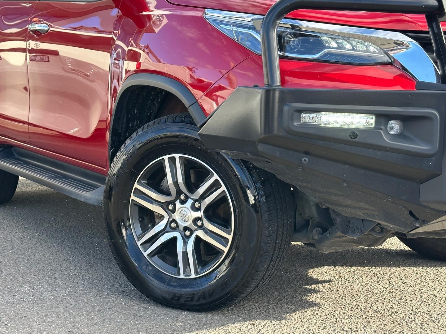 2024 Toyota Fortuner GXL in Red