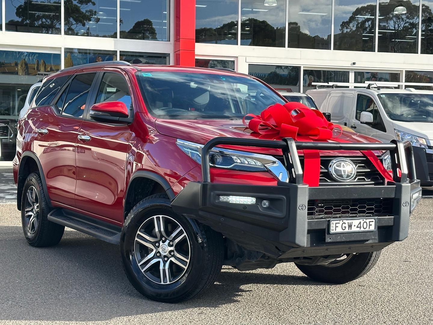 2024 Toyota Fortuner GXL in Red