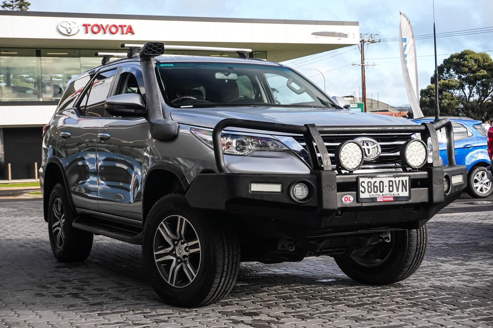 2017 Toyota Fortuner GXL in Silver