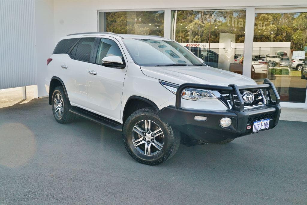 2019 Toyota Fortuner GXL in White