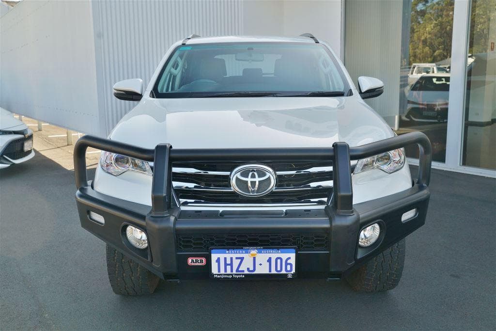 2019 Toyota Fortuner GXL in White