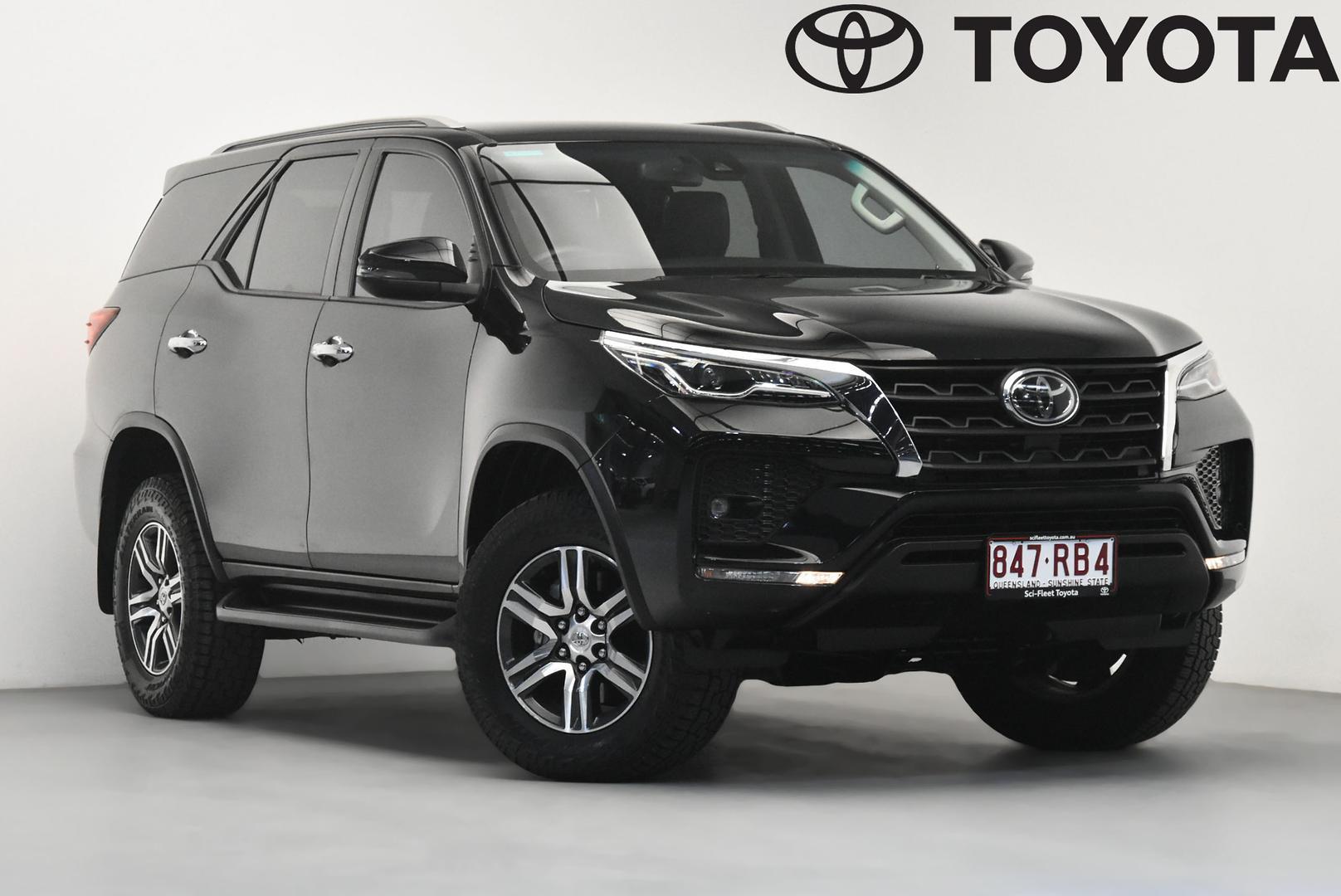 2021 Toyota Fortuner GXL in Black