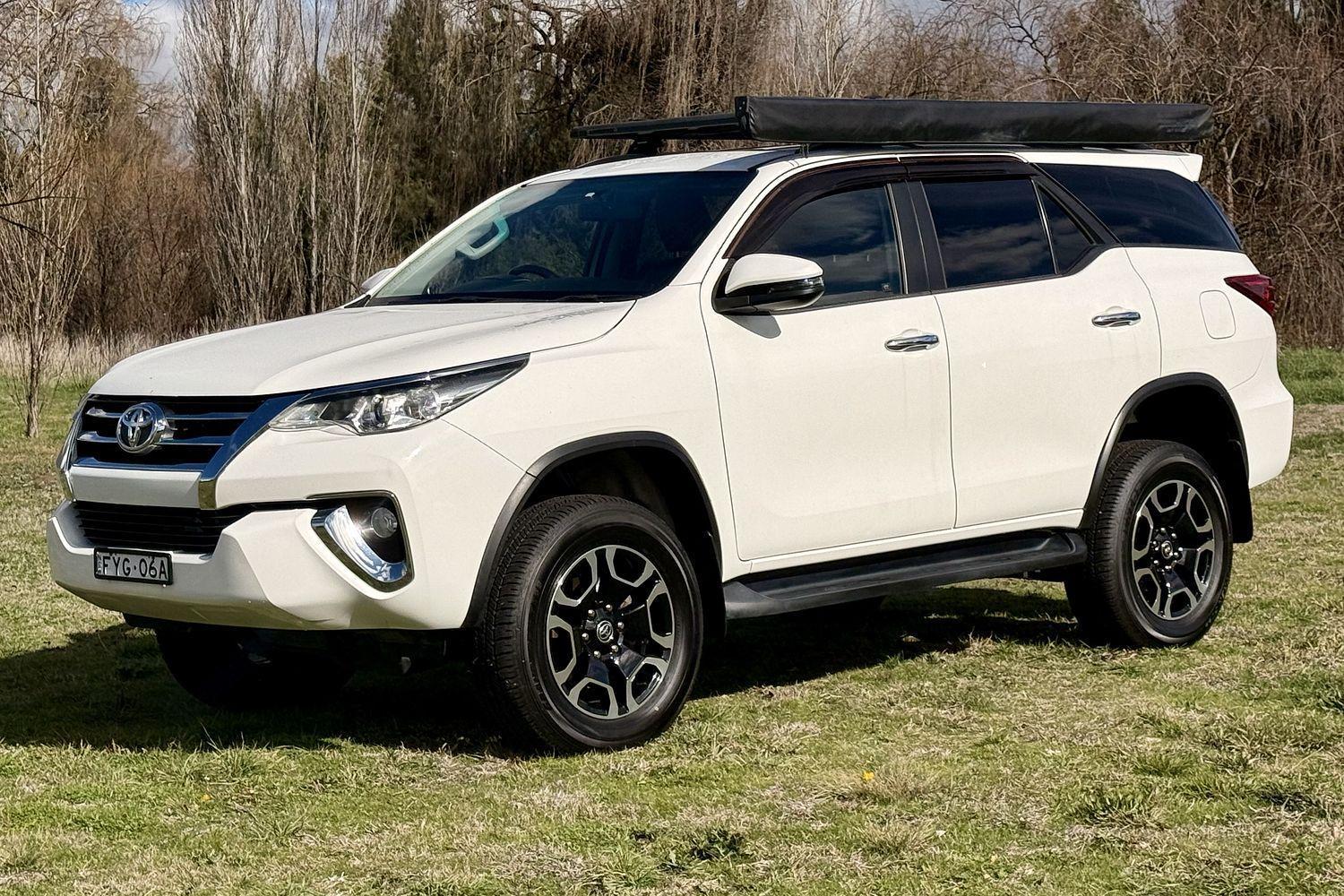 2018 Toyota Fortuner GXL in White