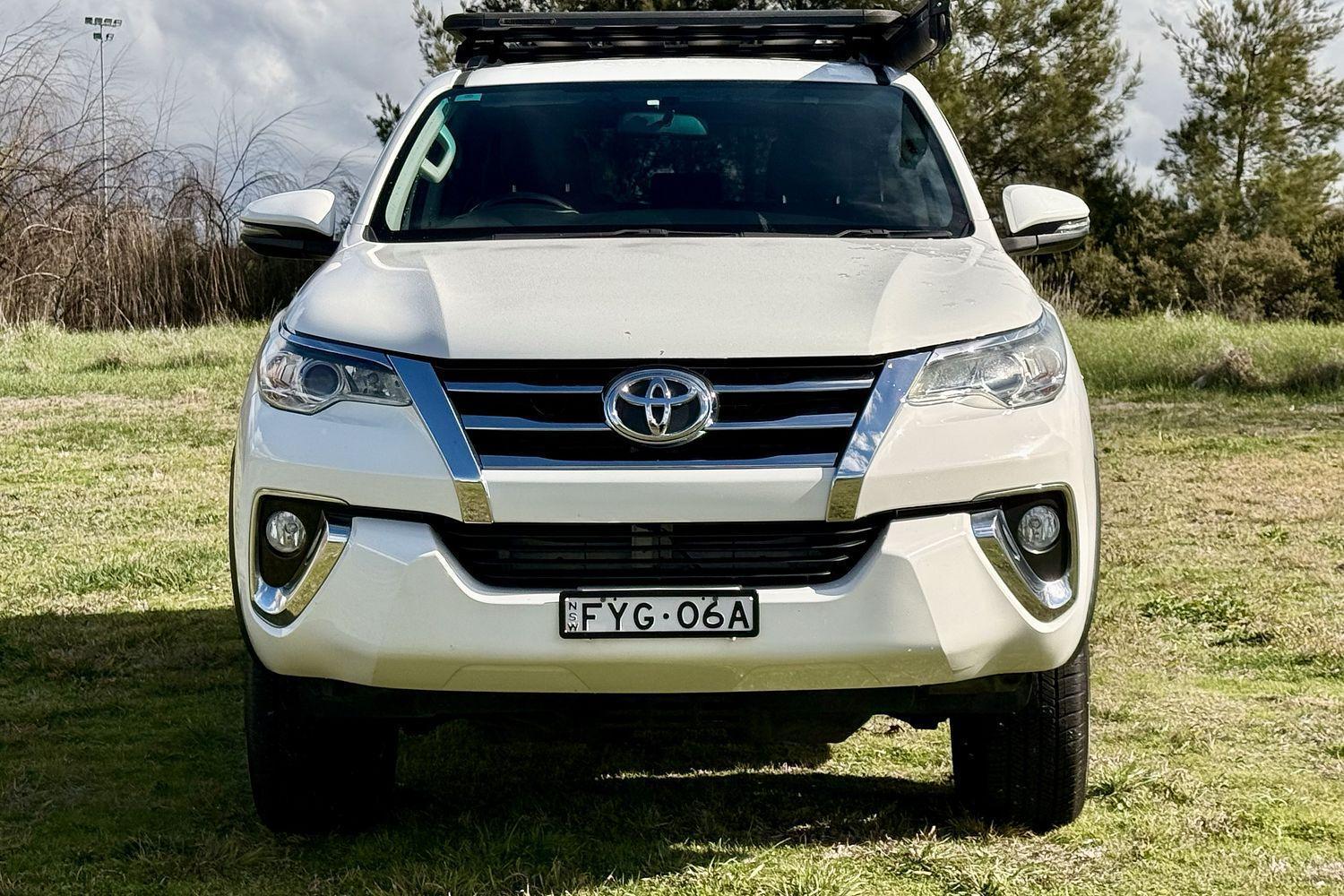 2018 Toyota Fortuner GXL in White