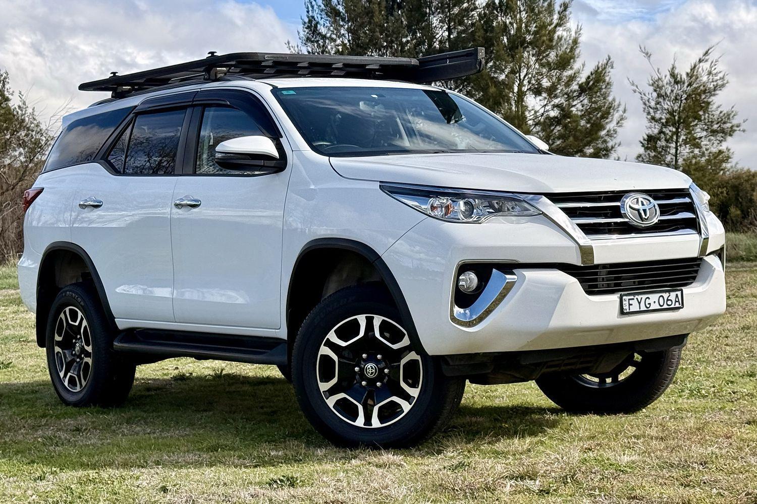 2018 Toyota Fortuner GXL in White