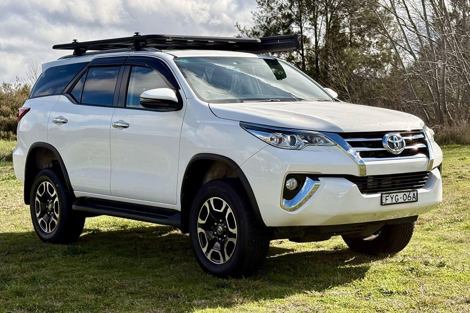 2018 Toyota Fortuner GXL in White