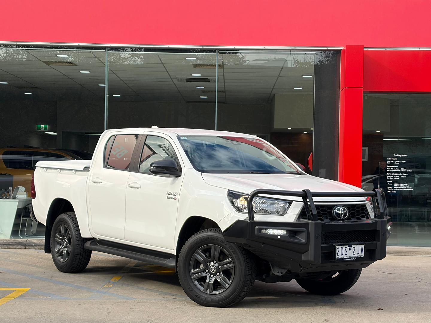2024 Toyota Hilux SR in White