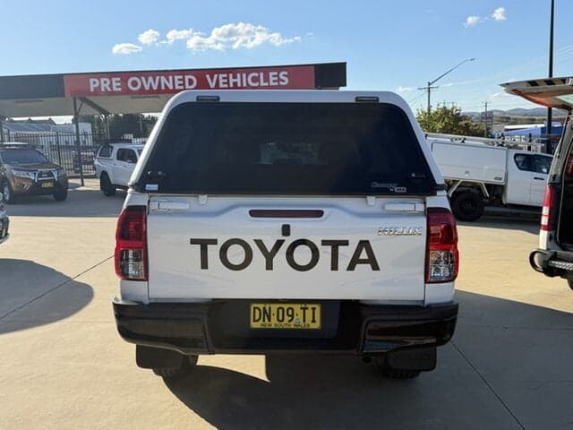2025 Toyota Hilux SR in White