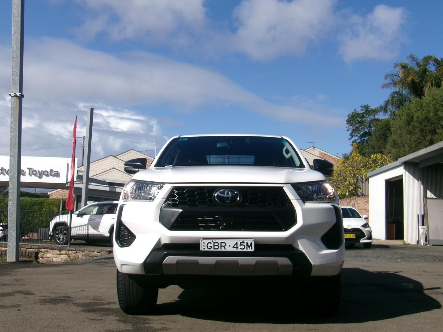 2024 Toyota Hilux SR in White