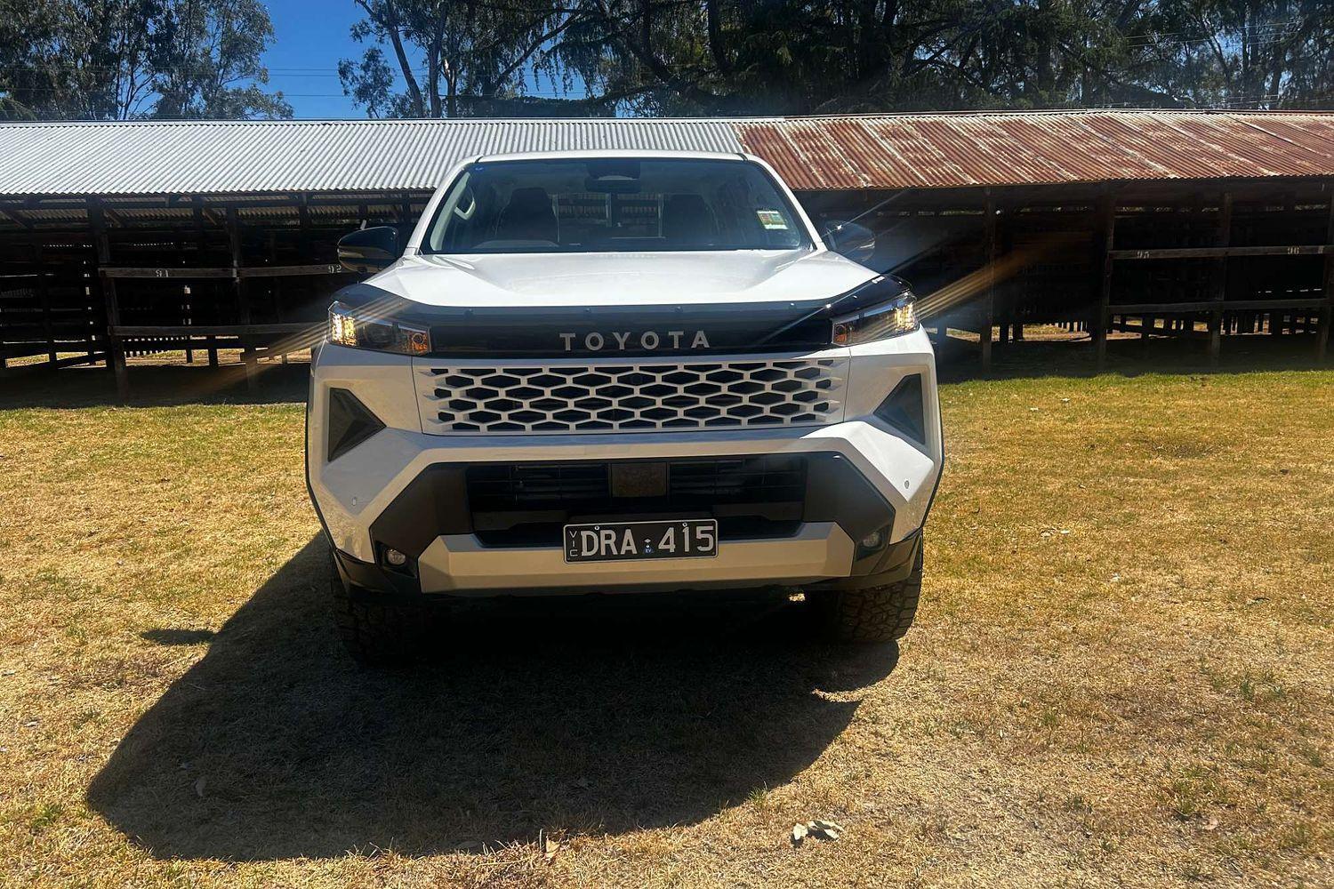 2025 Toyota Hilux SR in White
