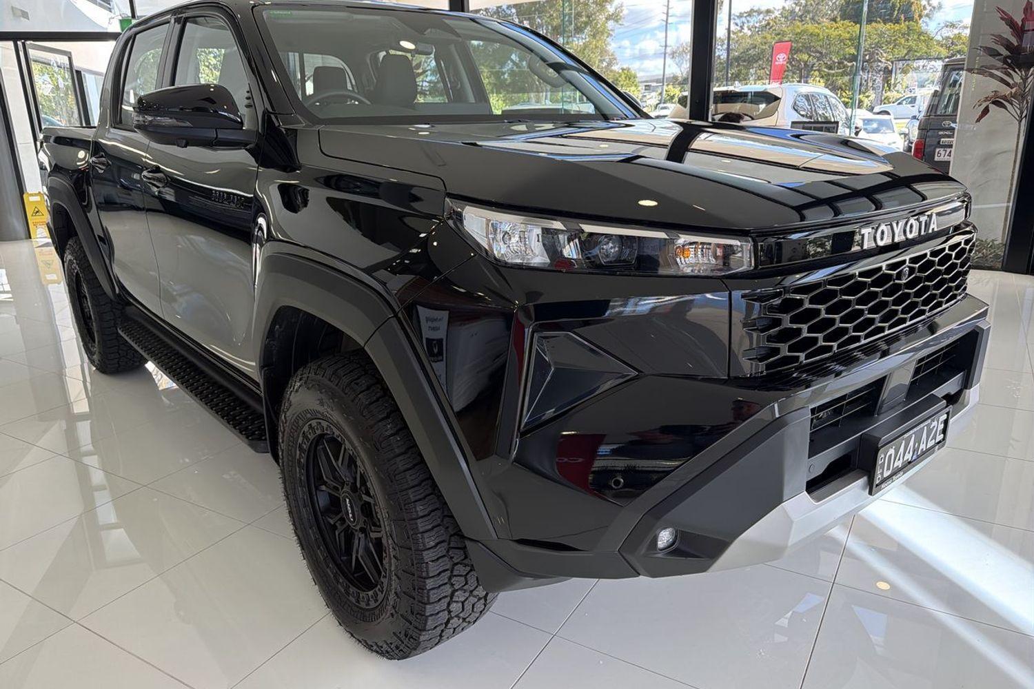 2025 Toyota Hilux SR in Black