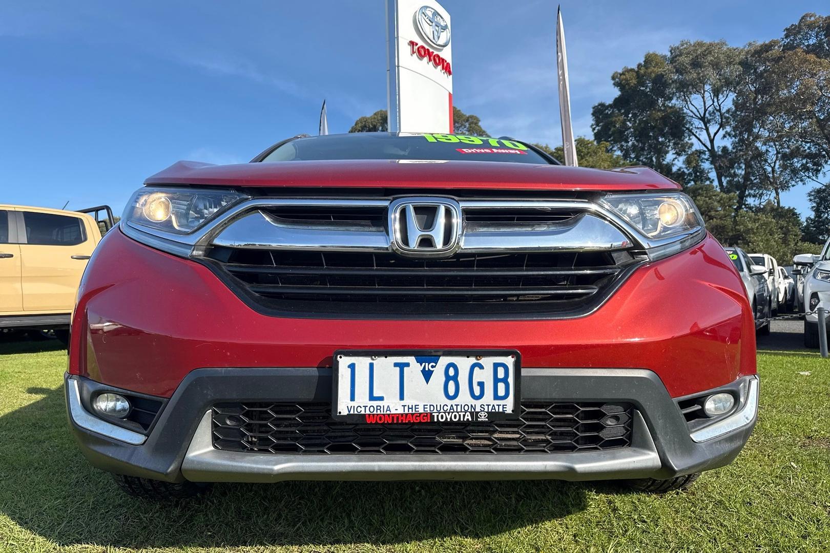 2017 Honda CR-V VTi-S in Red