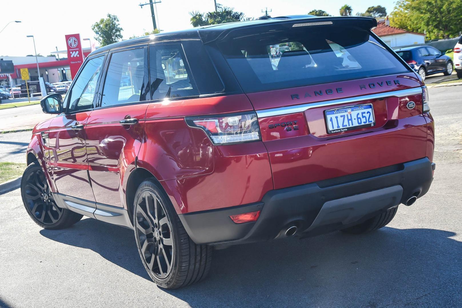 2015 Land Rover Range Rover Sport TDV6 S in Red