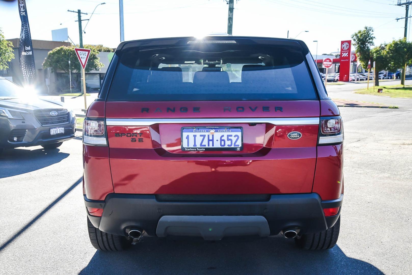 2015 Land Rover Range Rover Sport TDV6 S in Red