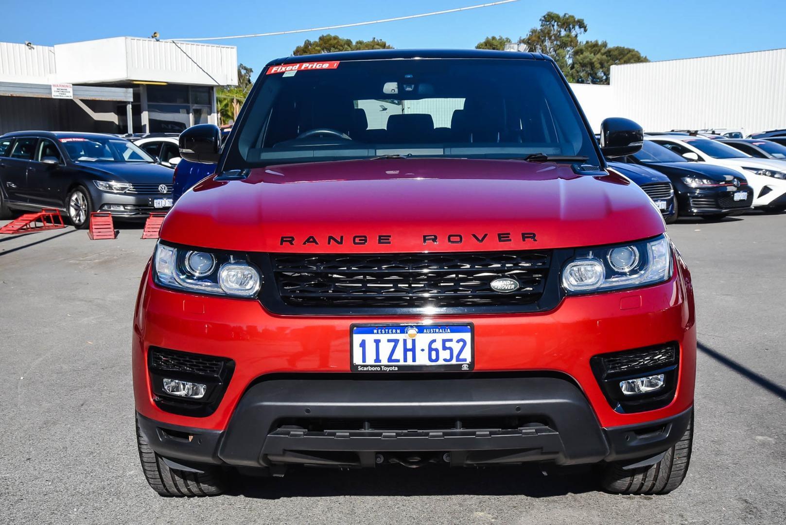 2015 Land Rover Range Rover Sport TDV6 S in Red