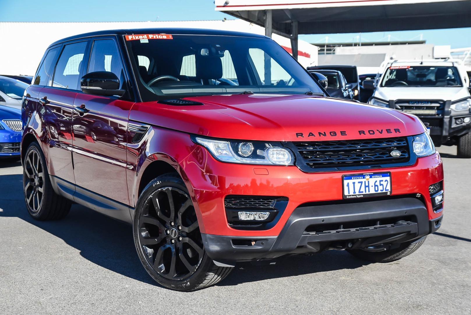 2015 Land Rover Range Rover Sport TDV6 S in Red