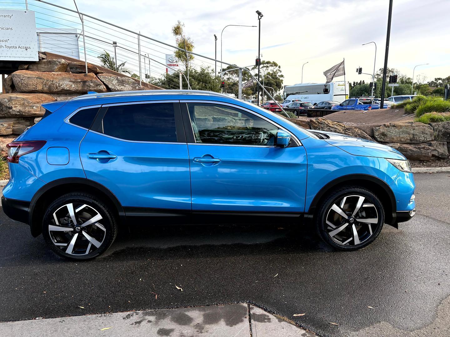 2021 Nissan QASHQAI Ti in Blue