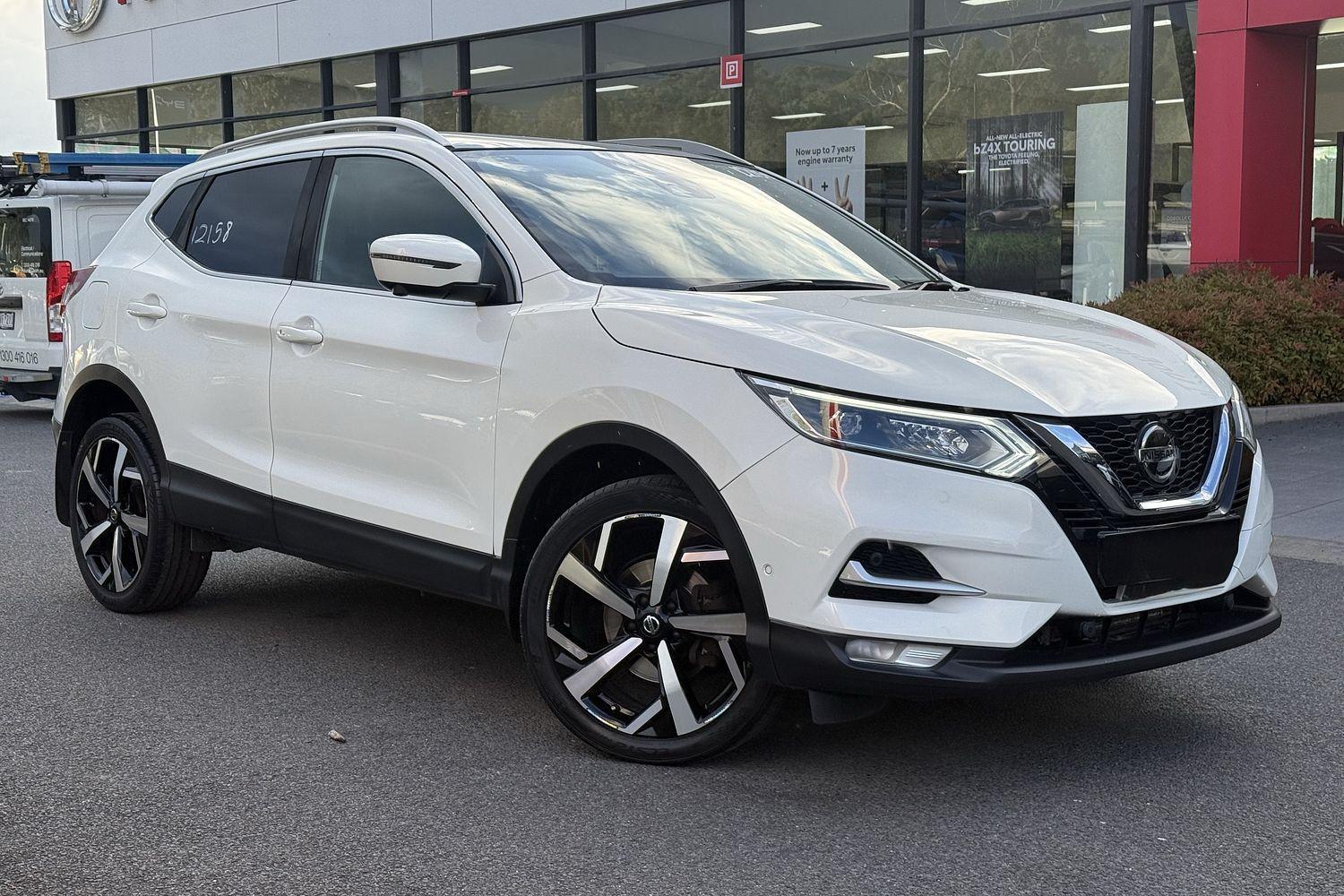 2021 Nissan QASHQAI Ti in Ivory Pearl