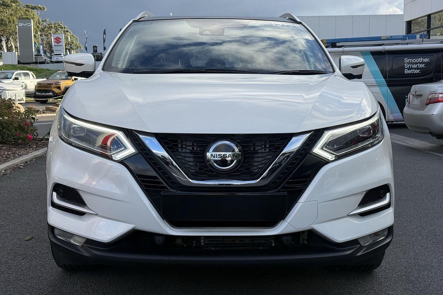 2021 Nissan QASHQAI Ti in Ivory Pearl
