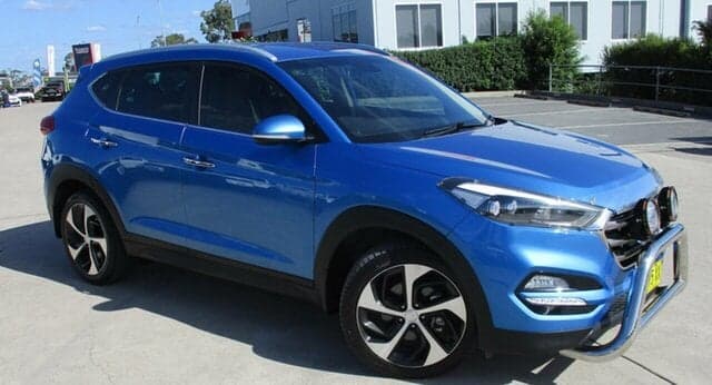 2016 Hyundai Tucson Elite in Blue