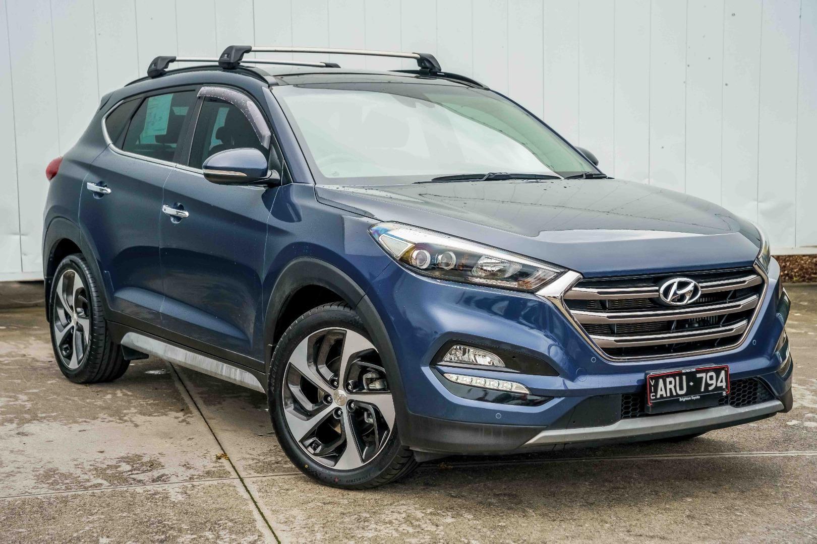 2017 Hyundai Tucson Highlander in Stargazing Blue