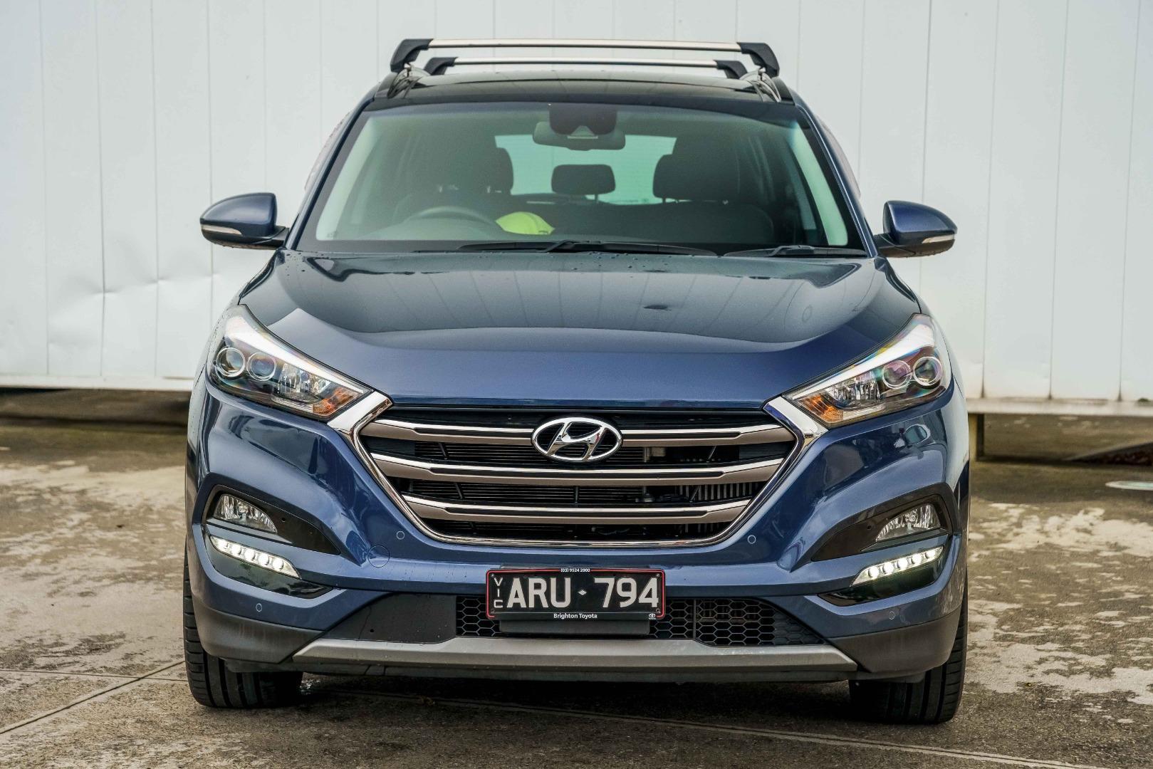 2017 Hyundai Tucson Highlander in Stargazing Blue