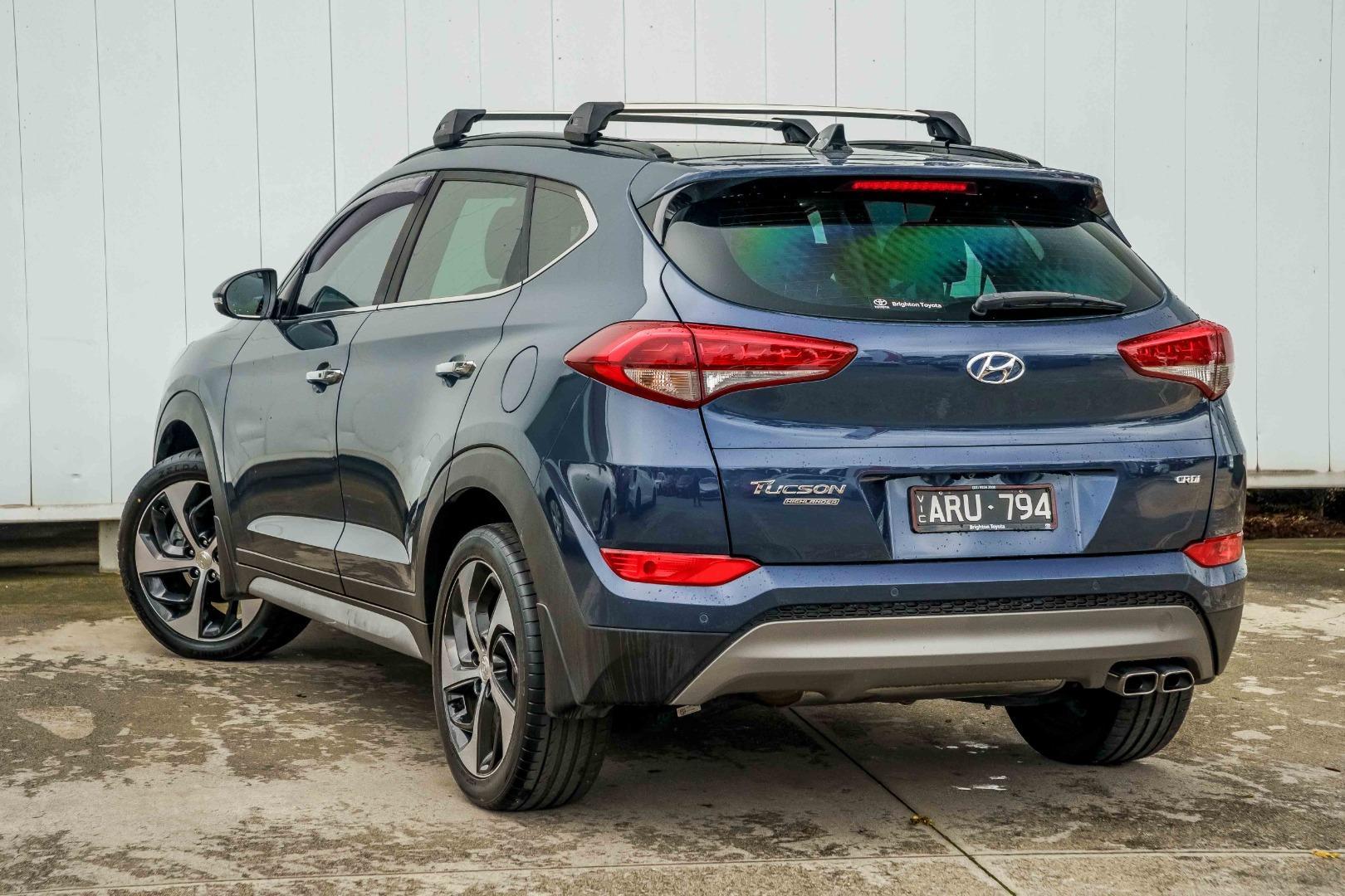 2017 Hyundai Tucson Highlander in Stargazing Blue