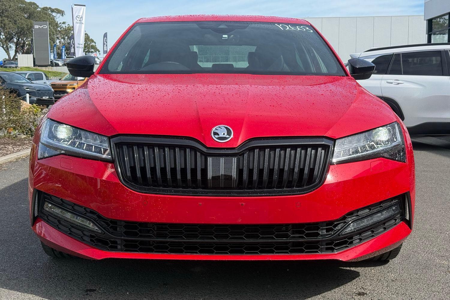 2021 SKODA Superb 206TSI SportLine in Red
