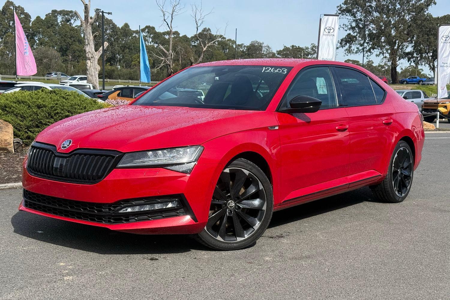 2021 SKODA Superb 206TSI SportLine in Red