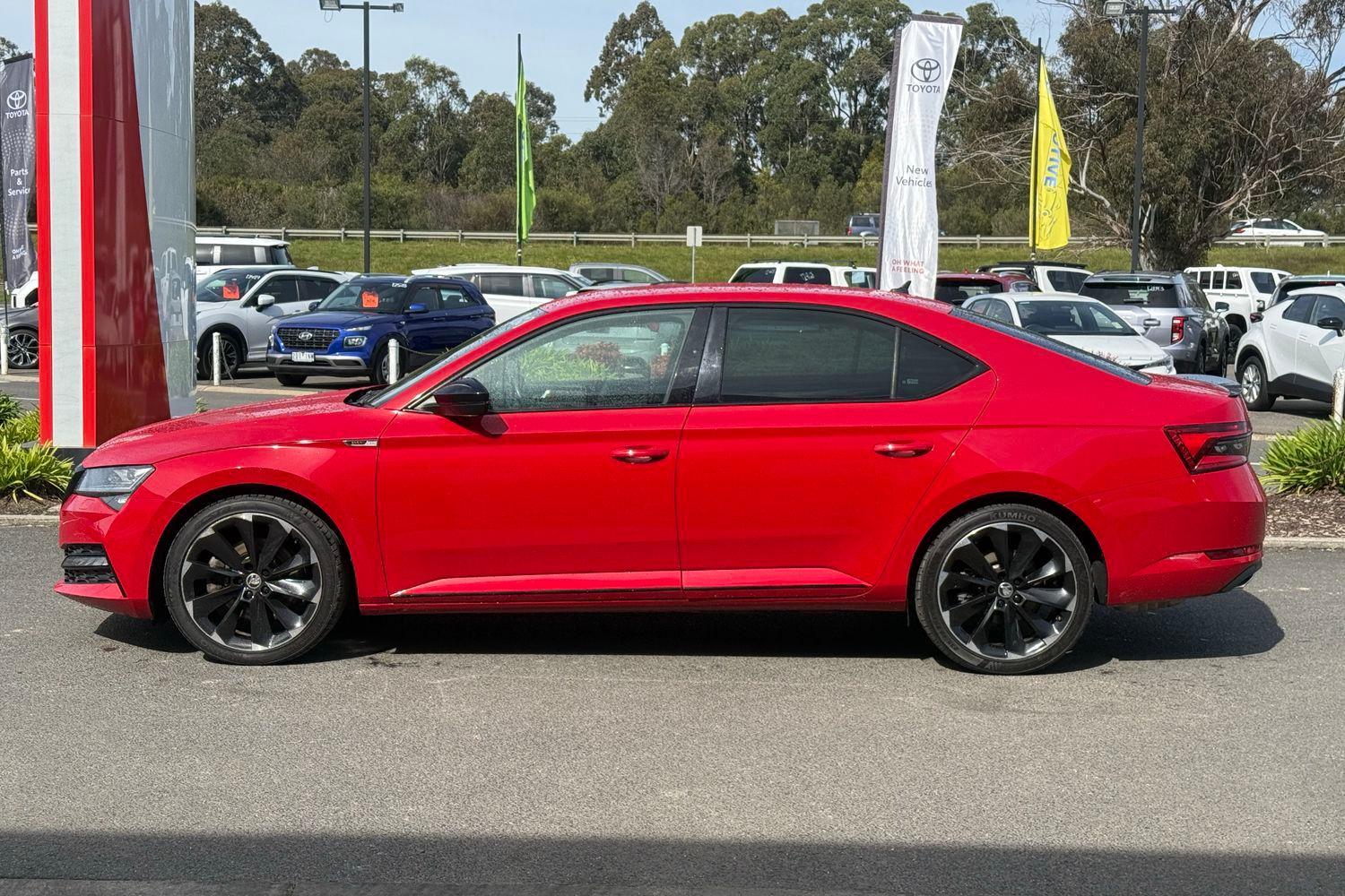 2021 SKODA Superb 206TSI SportLine in Red