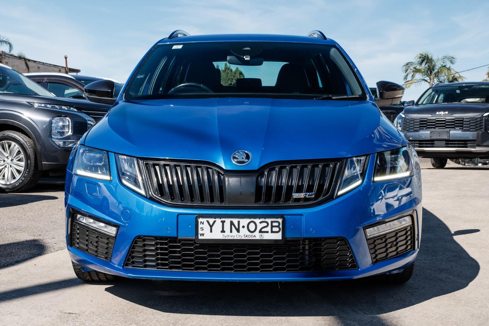 2018 SKODA Octavia RS 169TSI in Blue