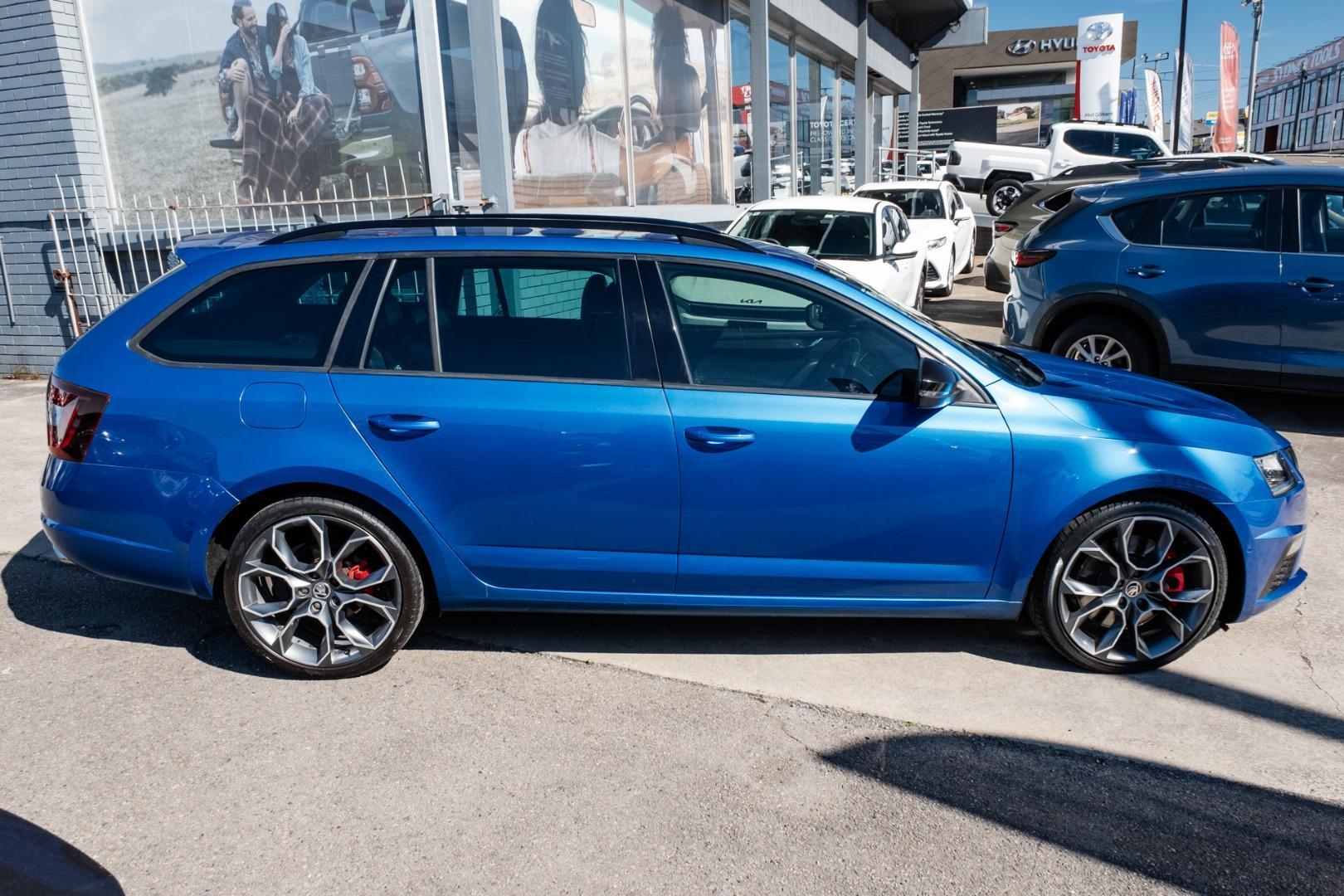 2018 SKODA Octavia RS 169TSI in Blue
