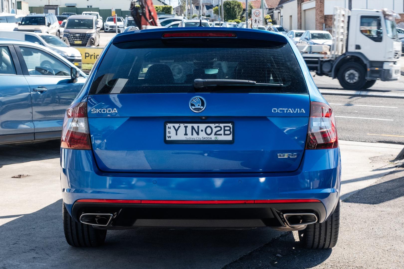 2018 SKODA Octavia RS 169TSI in Blue