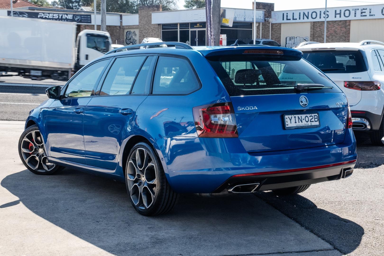 2018 SKODA Octavia RS 169TSI in Blue