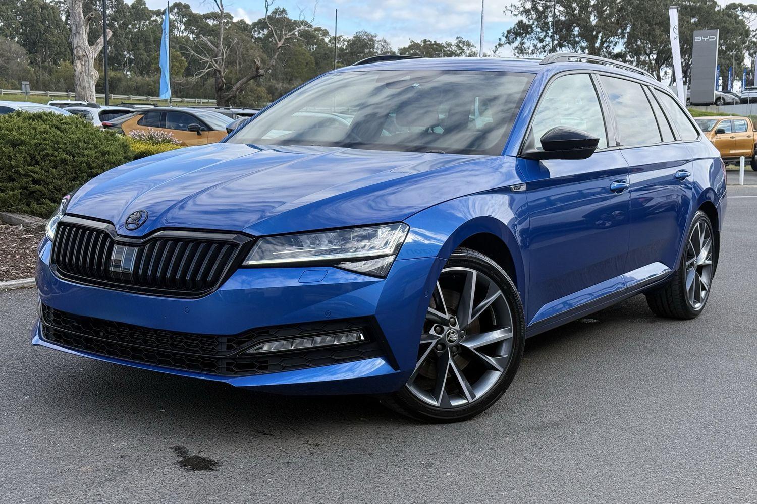 2023 SKODA Superb 206TSI SportLine in Blue