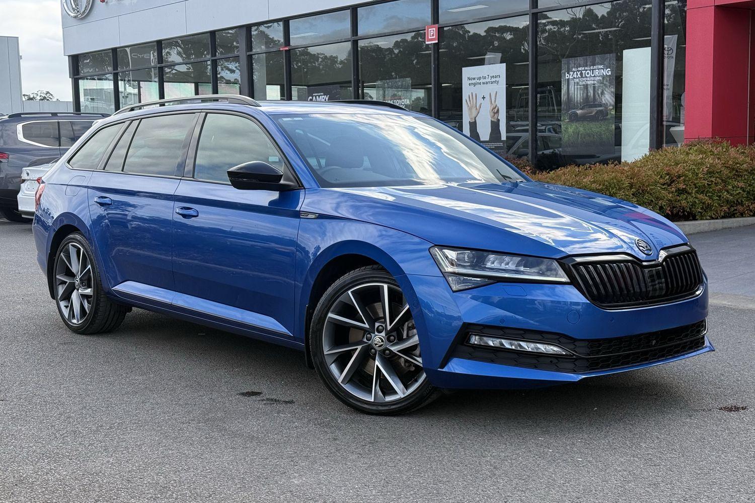 2023 SKODA Superb 206TSI SportLine in Blue
