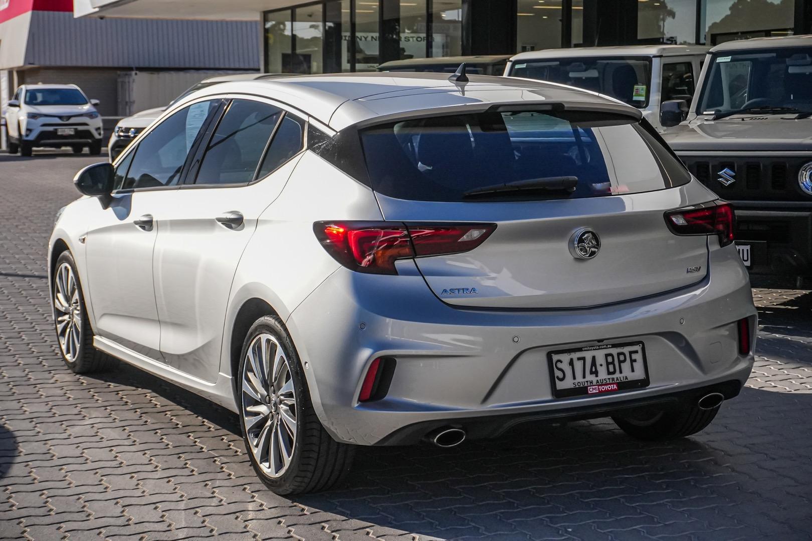 2017 Holden Astra RS-V in Silver