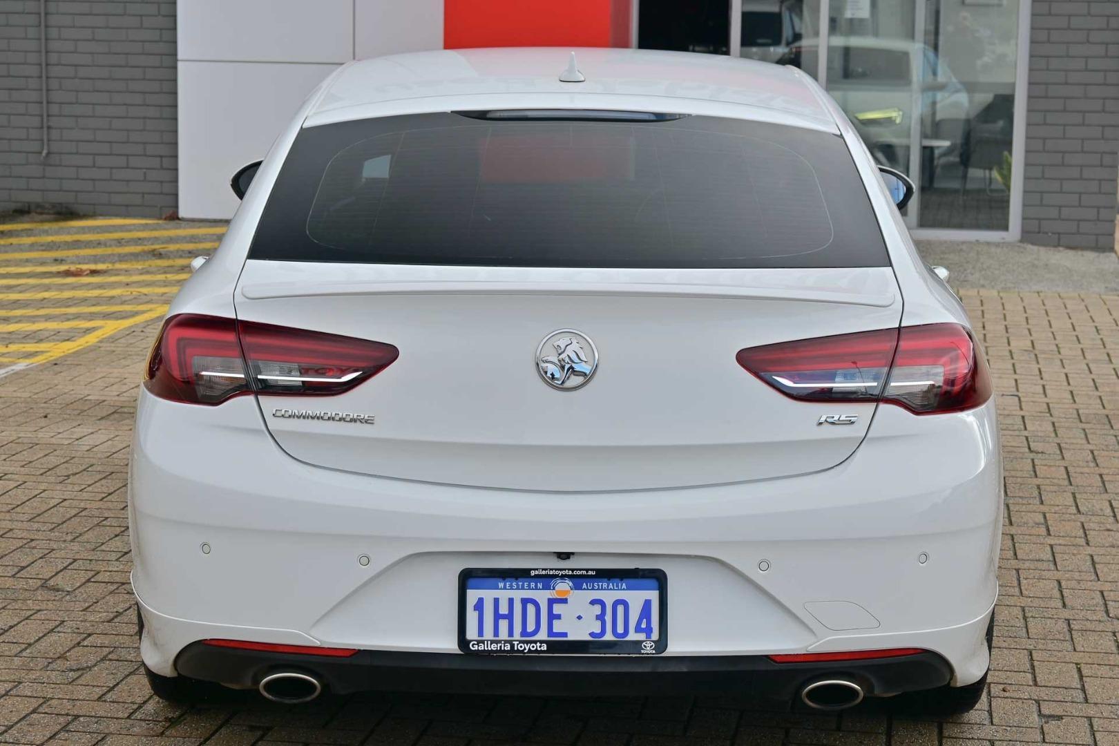 2018 Holden Commodore RS in White