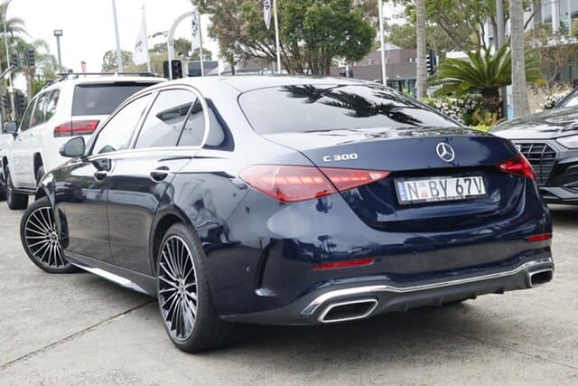 2022 Mercedes-Benz C-Class C300 in Cavansite Blue Metallic
